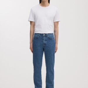 Slim Fit Dark Wash Jeans