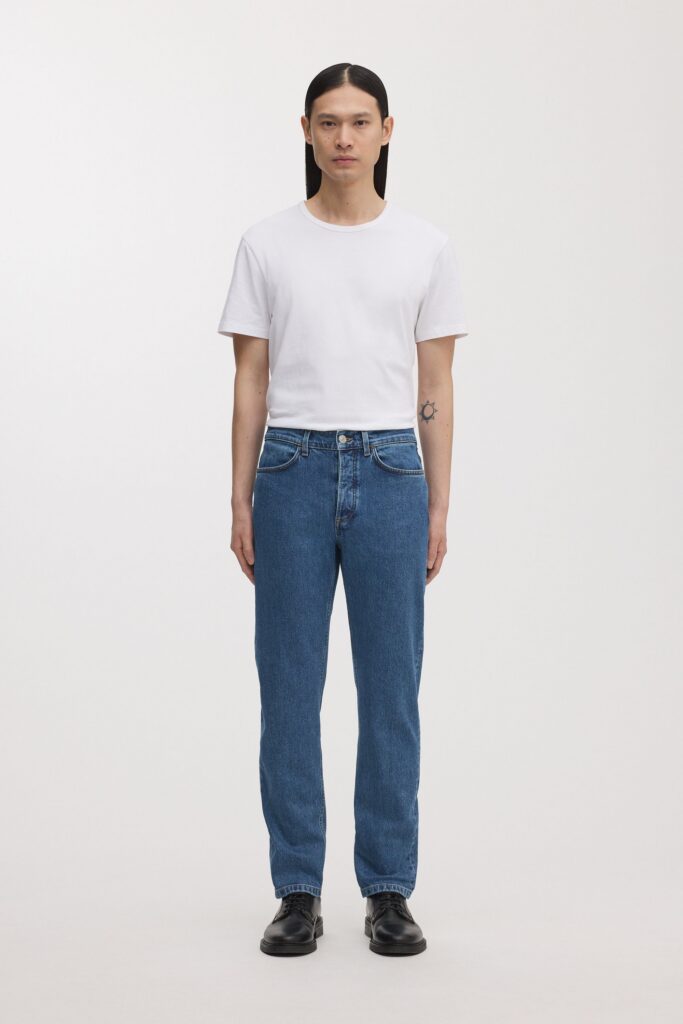 Slim Fit Dark Wash Jeans